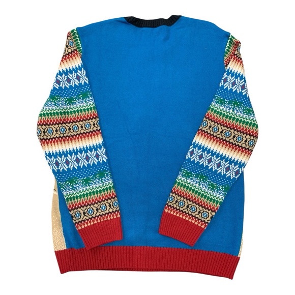 Men’s Ugly Christmas Sweater with beer pouch size XXL - Picture 2 of 3